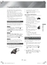 Предварительный просмотр 23 страницы Samsung HT-H5200 User Manual