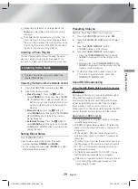 Предварительный просмотр 29 страницы Samsung HT-H5200 User Manual