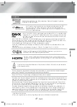 Предварительный просмотр 47 страницы Samsung HT-H5200 User Manual