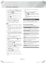 Предварительный просмотр 124 страницы Samsung HT-H5200 User Manual