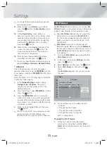 Предварительный просмотр 22 страницы Samsung HT-H5500W User Manual