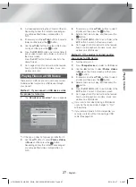 Предварительный просмотр 27 страницы Samsung HT-H5530K User Manual