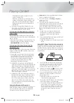 Предварительный просмотр 34 страницы Samsung HT-H5530K User Manual