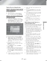 Предварительный просмотр 27 страницы Samsung HT-H6500WM User Manual