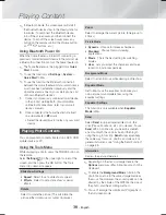 Предварительный просмотр 38 страницы Samsung HT-H6500WM User Manual