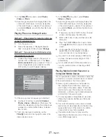 Предварительный просмотр 27 страницы Samsung HT-H6550WM User Manual