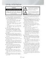 Preview for 2 page of Samsung HT-HM55 User Manual