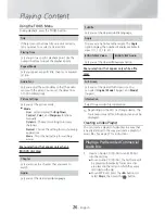 Предварительный просмотр 26 страницы Samsung HT-HM55 User Manual