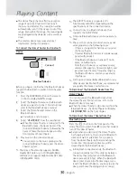 Предварительный просмотр 30 страницы Samsung HT-HM55 User Manual