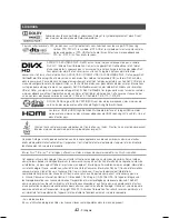 Предварительный просмотр 85 страницы Samsung HT-J4500 User Manual