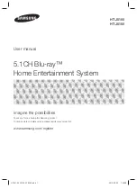 Samsung HT-J5100 User Manual preview