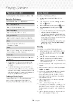 Preview for 24 page of Samsung HT-J5130HK User Manual