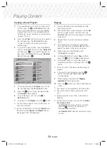 Предварительный просмотр 24 страницы Samsung HT-J5150 User Manual