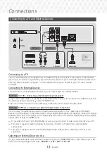 Предварительный просмотр 12 страницы Samsung HT-J5500W User Manual