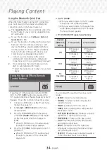 Предварительный просмотр 34 страницы Samsung HT-J5500W User Manual