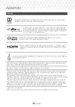 Предварительный просмотр 48 страницы Samsung HT-J5500W User Manual