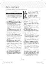 Preview for 2 page of Samsung HT-J7750W User Manual