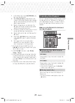 Предварительный просмотр 29 страницы Samsung HT-J7750W User Manual