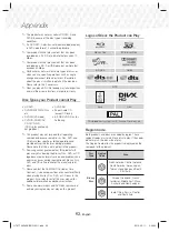 Предварительный просмотр 52 страницы Samsung HT-J7750W User Manual