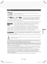 Предварительный просмотр 63 страницы Samsung HT-J7750W User Manual