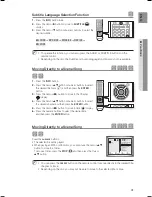 Предварительный просмотр 41 страницы Samsung HT-KZ210 User Manual