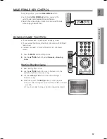 Предварительный просмотр 67 страницы Samsung HT-KZ210 User Manual