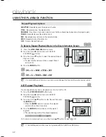 Preview for 42 page of Samsung HT-KZ320 User Manual