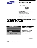 Samsung HT-P10 Service Manual предпросмотр