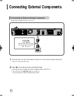 Preview for 16 page of Samsung HT-P10K Instruction Manual