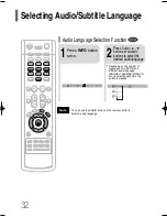 Preview for 32 page of Samsung HT-P10K Instruction Manual