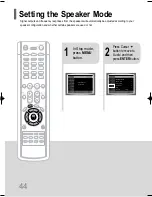 Preview for 44 page of Samsung HT-P10K Instruction Manual