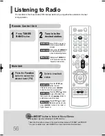 Preview for 56 page of Samsung HT-P10K Instruction Manual