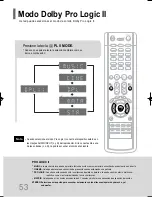 Preview for 55 page of Samsung HT-P29 Manual Del Instrucción