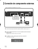 Preview for 17 page of Samsung HT-P29 (Spanish) Manual Del Instrucción