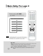 Preview for 54 page of Samsung HT-P30 Manual Del Instrucción