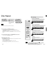 Предварительный просмотр 12 страницы Samsung HT-P70 Instruction Manual