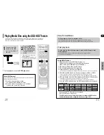 Предварительный просмотр 16 страницы Samsung HT-P70 Instruction Manual