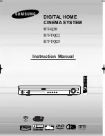 Samsung HT-Q20 Instruction Manual preview