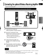 Предварительный просмотр 15 страницы Samsung HT-Q20 Instruction Manual