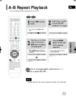 Предварительный просмотр 33 страницы Samsung HT-Q20 Instruction Manual