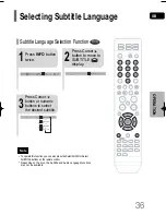 Предварительный просмотр 37 страницы Samsung HT-Q20 Instruction Manual