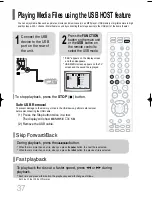 Предварительный просмотр 38 страницы Samsung HT-Q20 Instruction Manual