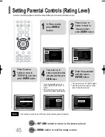 Предварительный просмотр 46 страницы Samsung HT-Q20 Instruction Manual