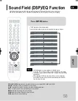 Предварительный просмотр 59 страницы Samsung HT-Q20 Instruction Manual