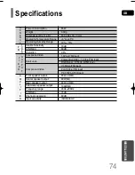 Предварительный просмотр 75 страницы Samsung HT-Q20 Instruction Manual