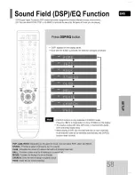 Preview for 59 page of Samsung HT-Q40 Instruction Manual