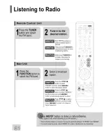 Preview for 62 page of Samsung HT-Q40 Instruction Manual