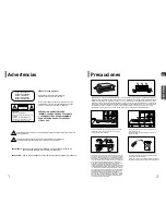 Предварительный просмотр 2 страницы Samsung HT-Q45 Manual De Instrucciones