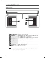 Предварительный просмотр 8 страницы Samsung HT-SB1 User Manual