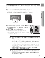 Предварительный просмотр 13 страницы Samsung HT-SB1 User Manual